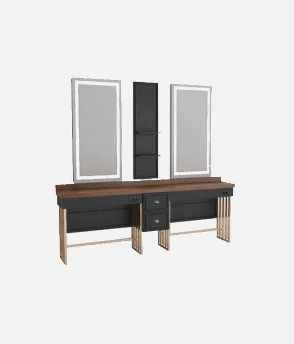 Boubaz - BARBER FURNITURE - BEAUTY UNIT 2PERSON